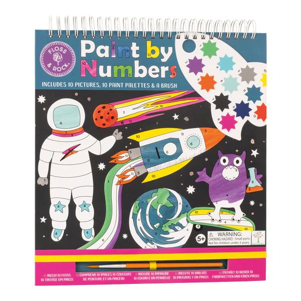Floss & Rock Paint by Numbers Set / Space