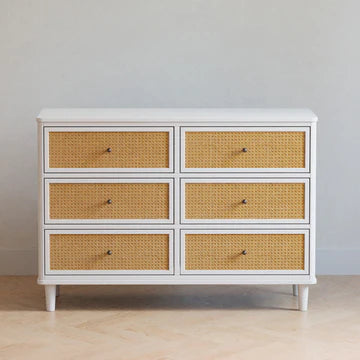 Namesake Marin with Cane 6 Drawer Dresser