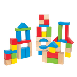 Hape Maple Block Set - 50 Pieces