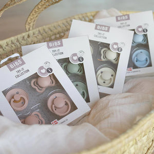 BIBS Pacifier Try-It Collection
