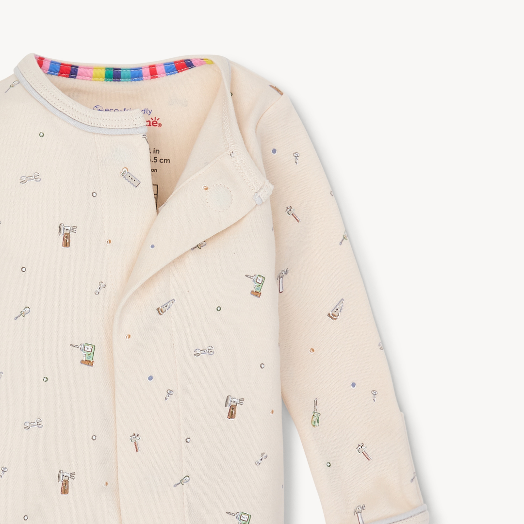 Magnetic Me Organic Cotton Footie / Fix It Friends