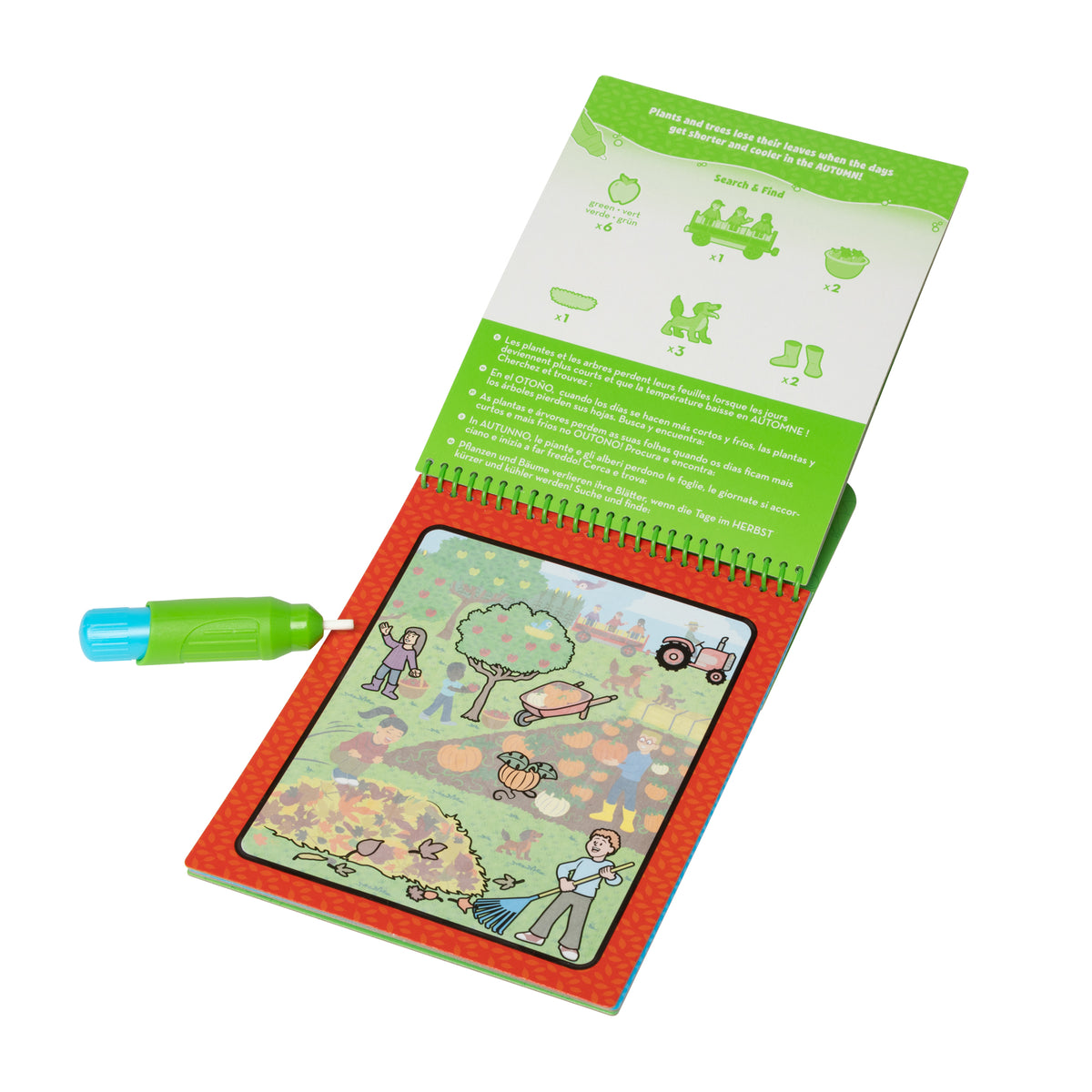 Melissa & Doug Water Wow! On The Go Water-Reveal Pad / Seasons