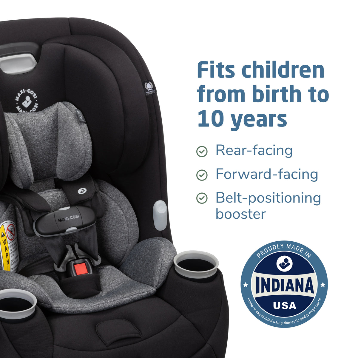Maxi-Cosi Pria Max All-in-One Convertible Car Seat