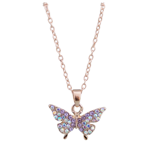 Butterfly Gem Necklace