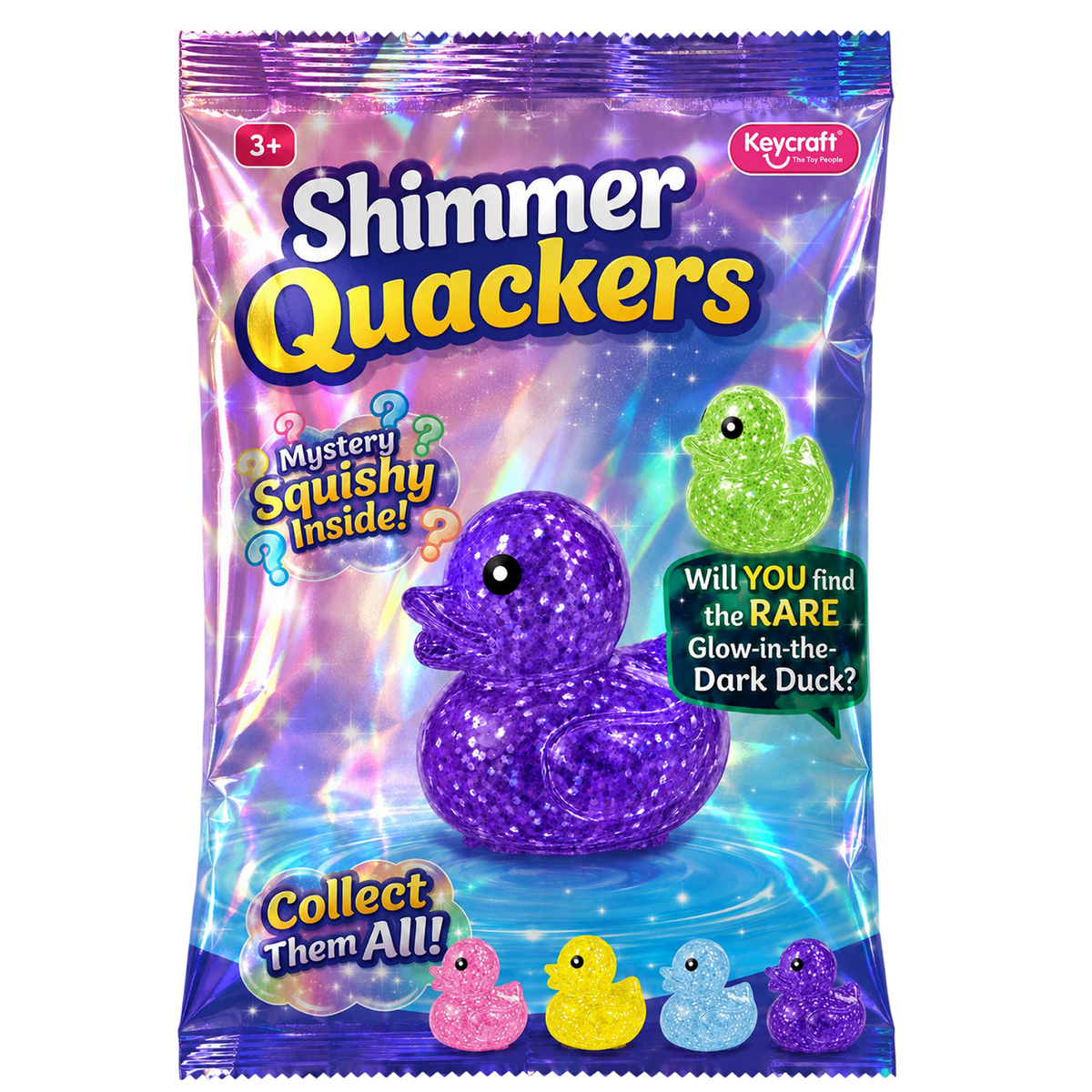 Shimmer Quackers Mystery Squishy
