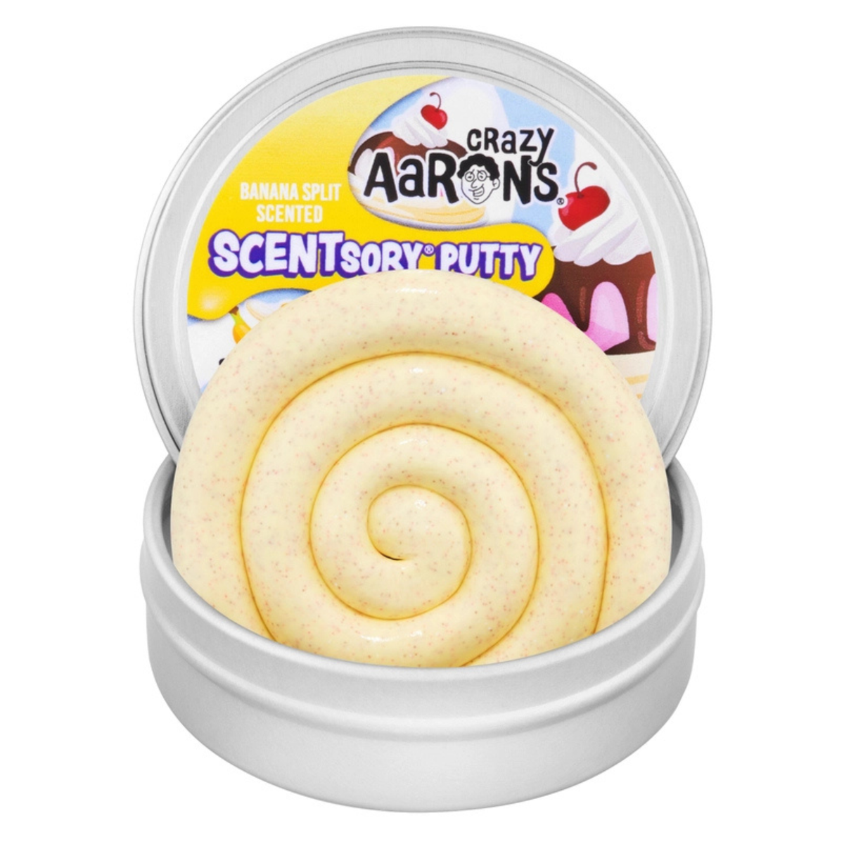 Crazy Aaron's Thinking Putty / Scentsory - Banana Split