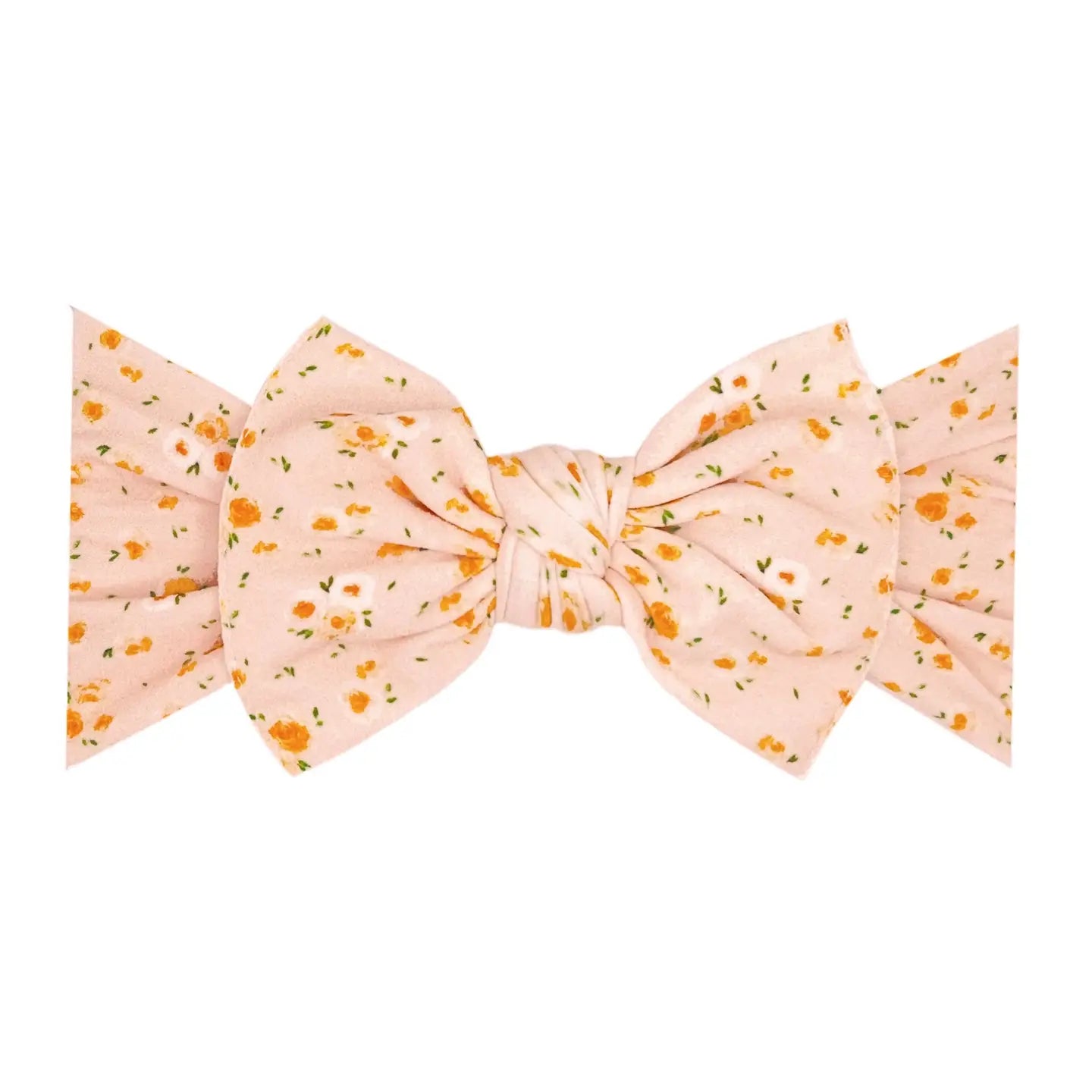 Baby Bling Printed Knot Headband / Honey