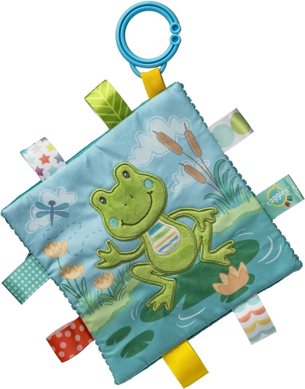 Mary Meyer Taggies Crinkle Me Activity Toy / Peepers Frog