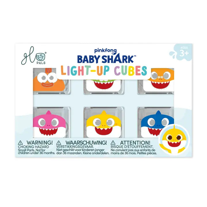 Glo Pals Light-Up Cubes - Baby Shark