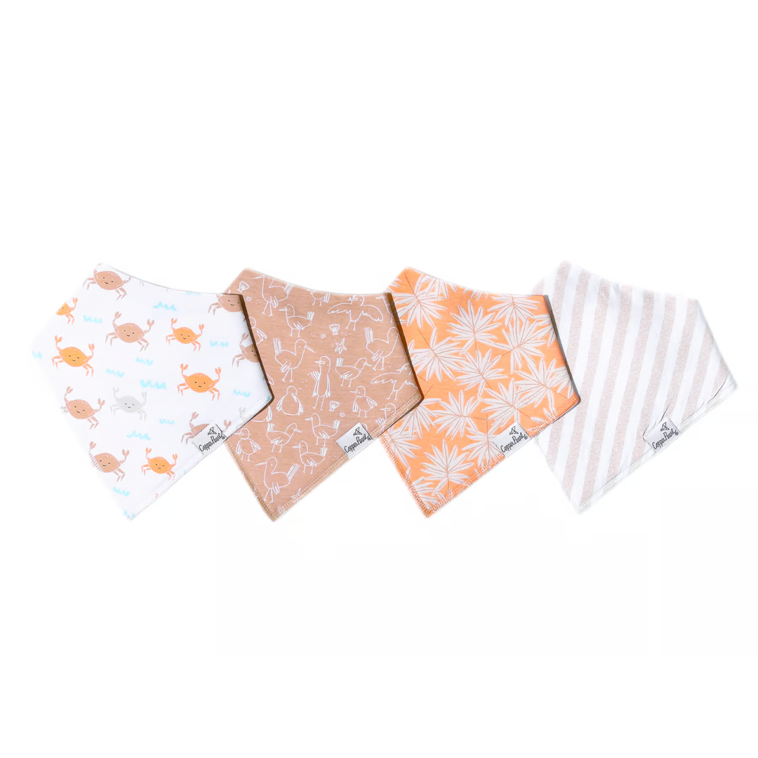 Copper Pearl Bandana Bibs / Tide