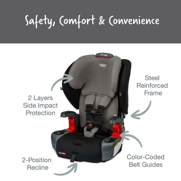 britax grow with you clicktight plus harness-2-booster Britax Grow With You ClickTight Harness-2-Booster Car Seat