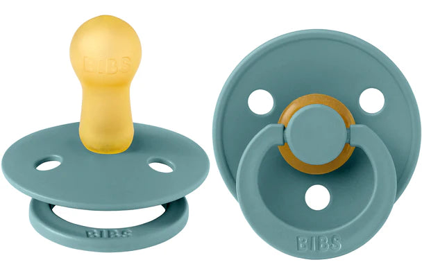 BIBS Round Pacifier 2-Pack / Size 1 (0-6 Months)