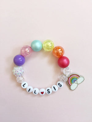 Rainbow Charm Bracelet