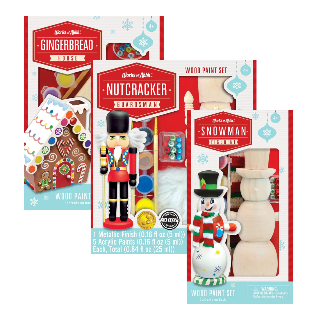 Holiday Wood Paint Set