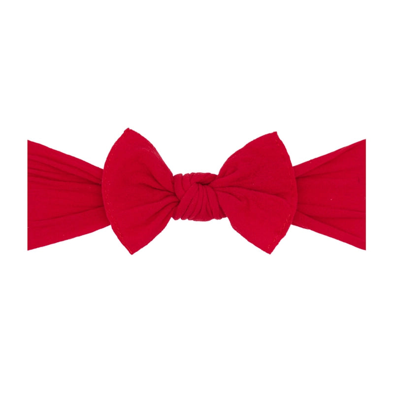 Baby Bling Itty-Bitty Knot Headband (Up To 10 lbs) / Cherry