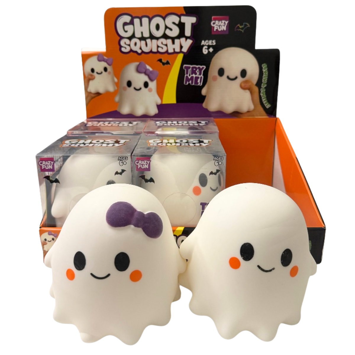 Toy Mania Jumbo Ghost Squishy