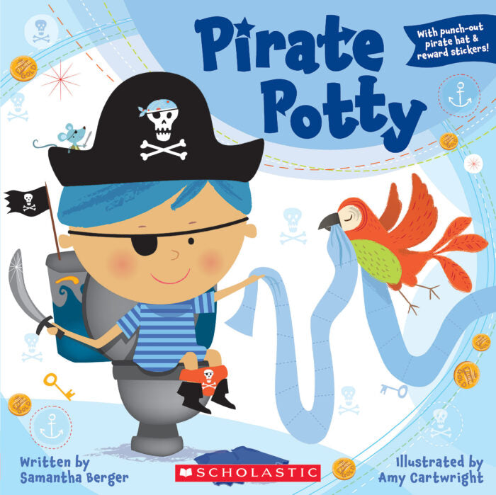 Pirate Potty Paperback Book