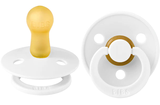 BIBS Round Pacifier 2-Pack / Size 1 (0-6 Months)