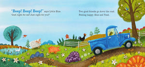 Little Blue Truck Feeling Happy Board Book