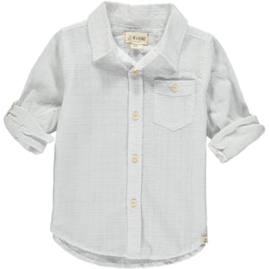 Me & Henry Atwood Woven Shirt / White