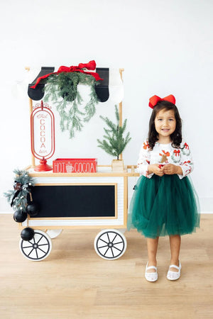 Christmas Cutie Bows Tutu Dress