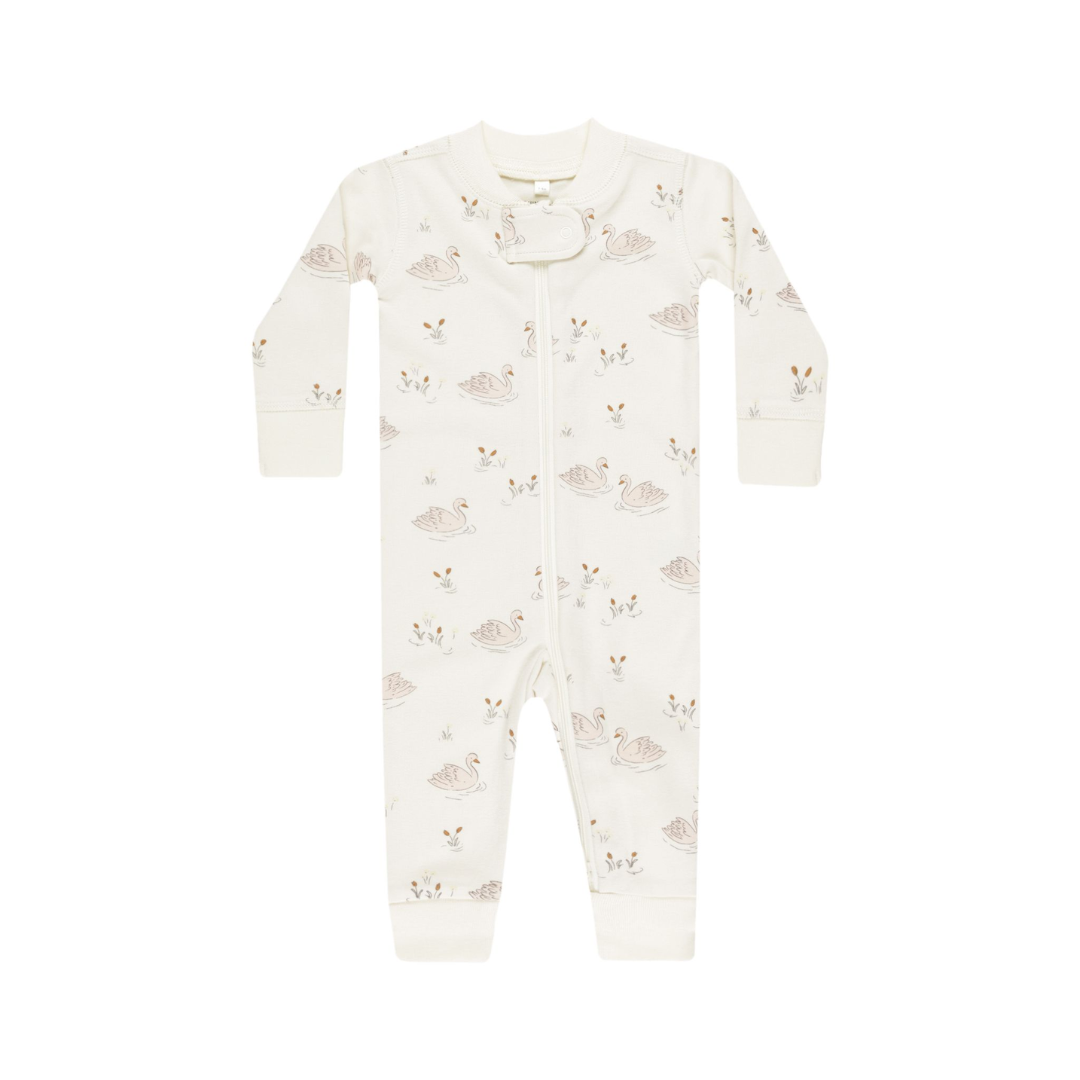 Quincy Mae Zip Sleeper / Swans