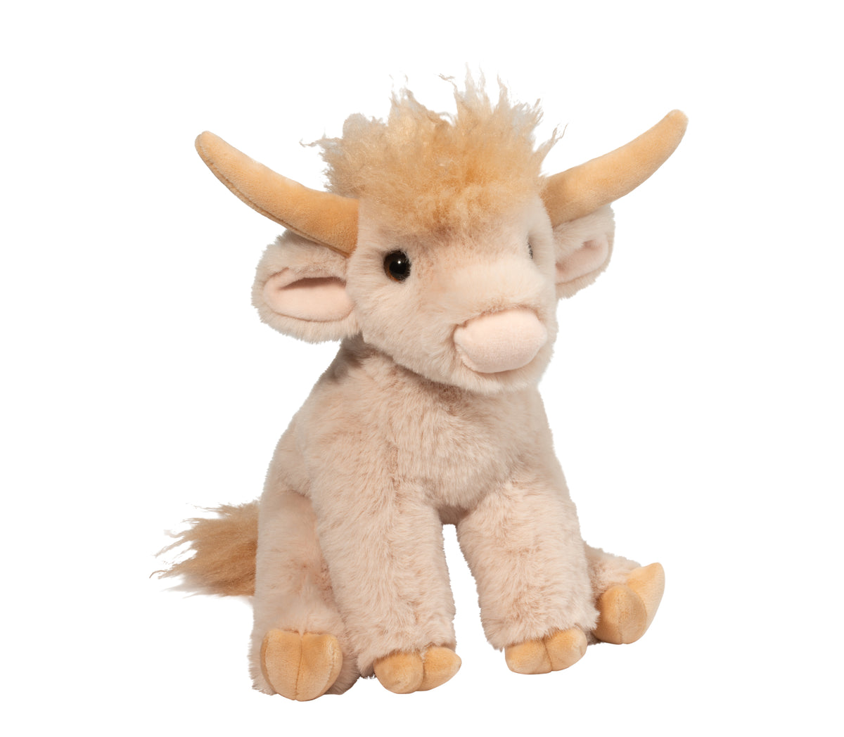 Laddie Cream Soft Highland Cow