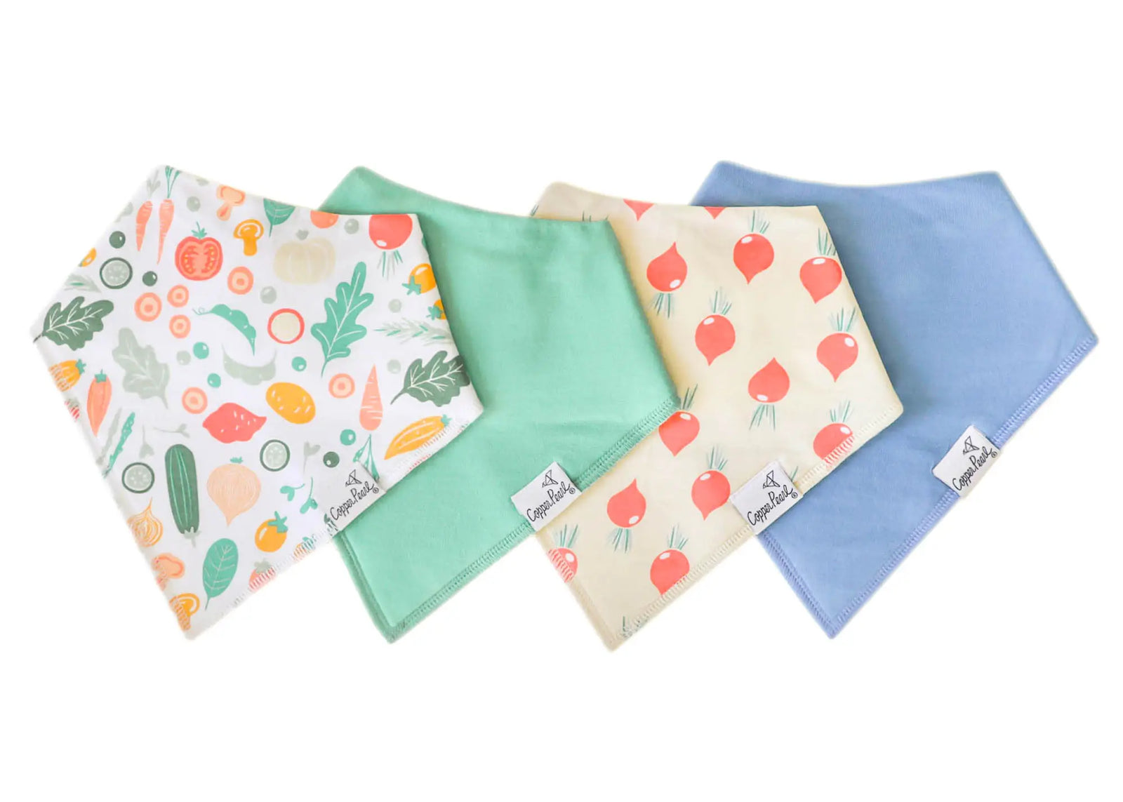 Copper Pearl Bandana Bibs / Veggies