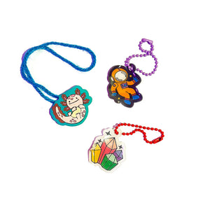 Ooly Shrink-its! DIY Shrink Art Kit - Glow Buddies