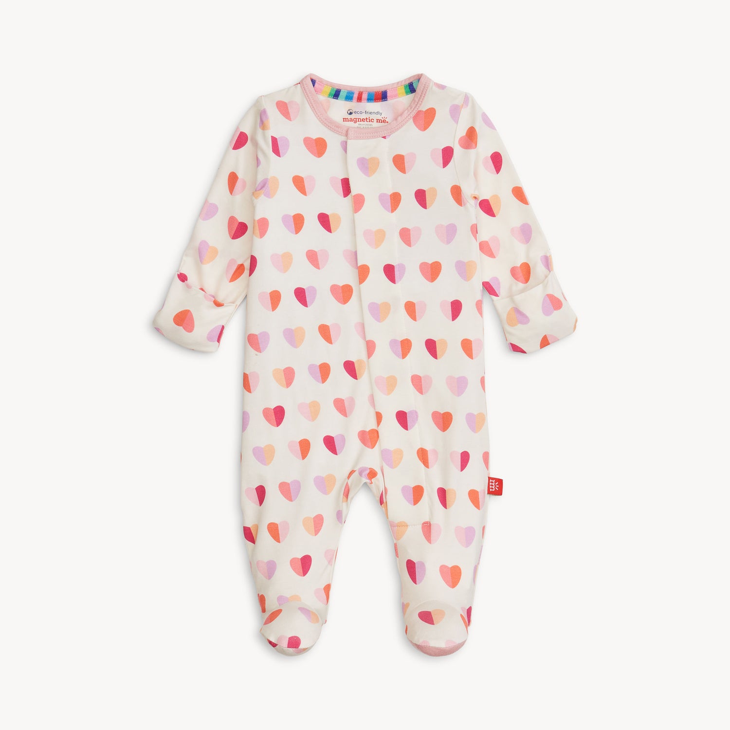 Magnetic Me Modal Magnetic Footie / Pink XOXO
