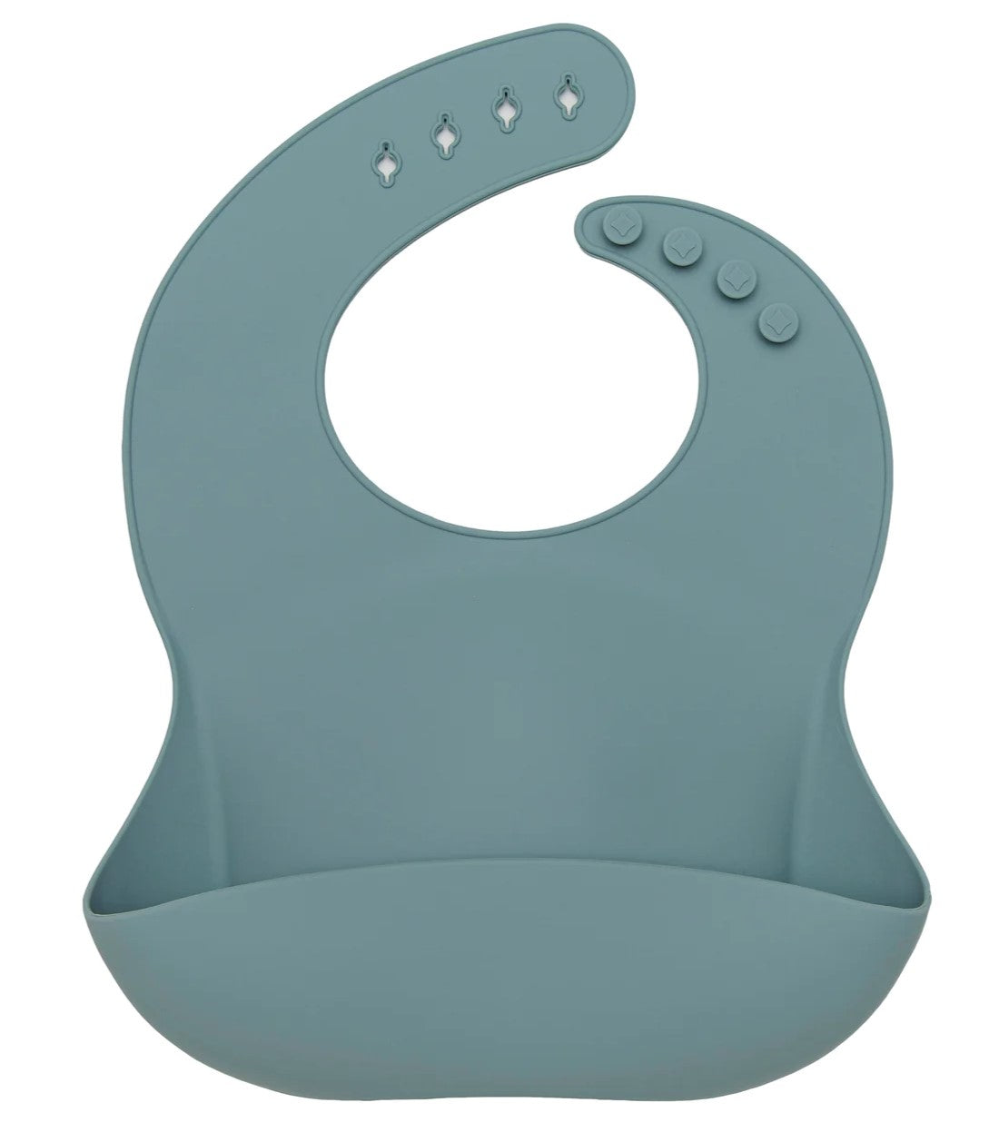 Loulou Lollipop Silicone Bib / Solid Color