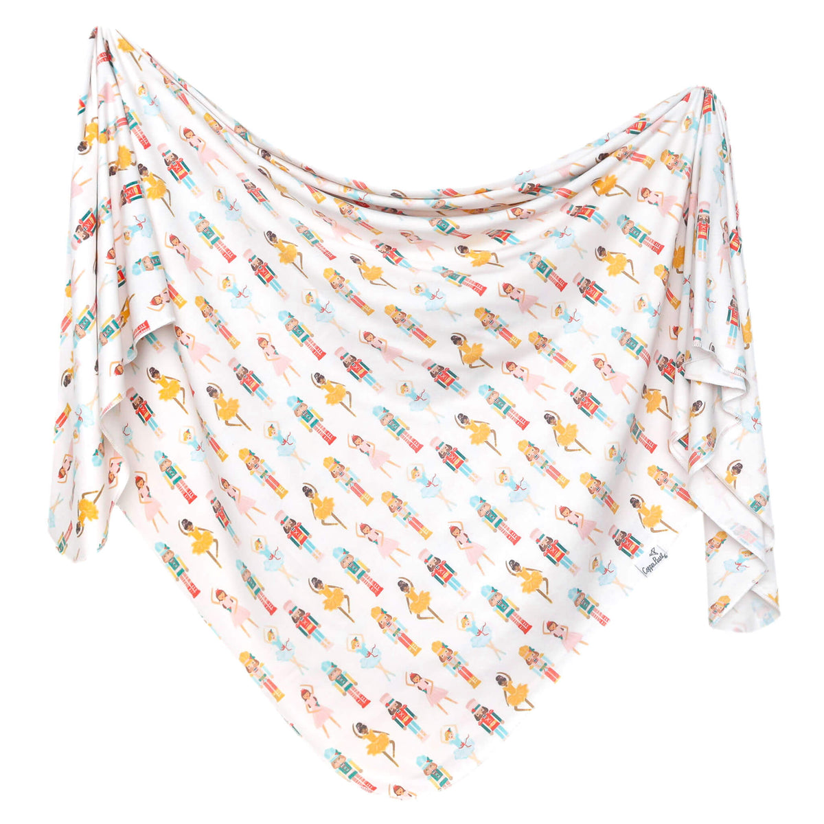 Copper Pearl Knit Swaddle Blanket / Juliet