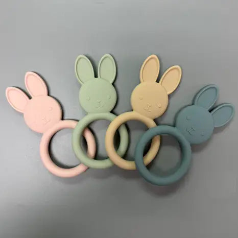 Silicone Bunny Teething Ring