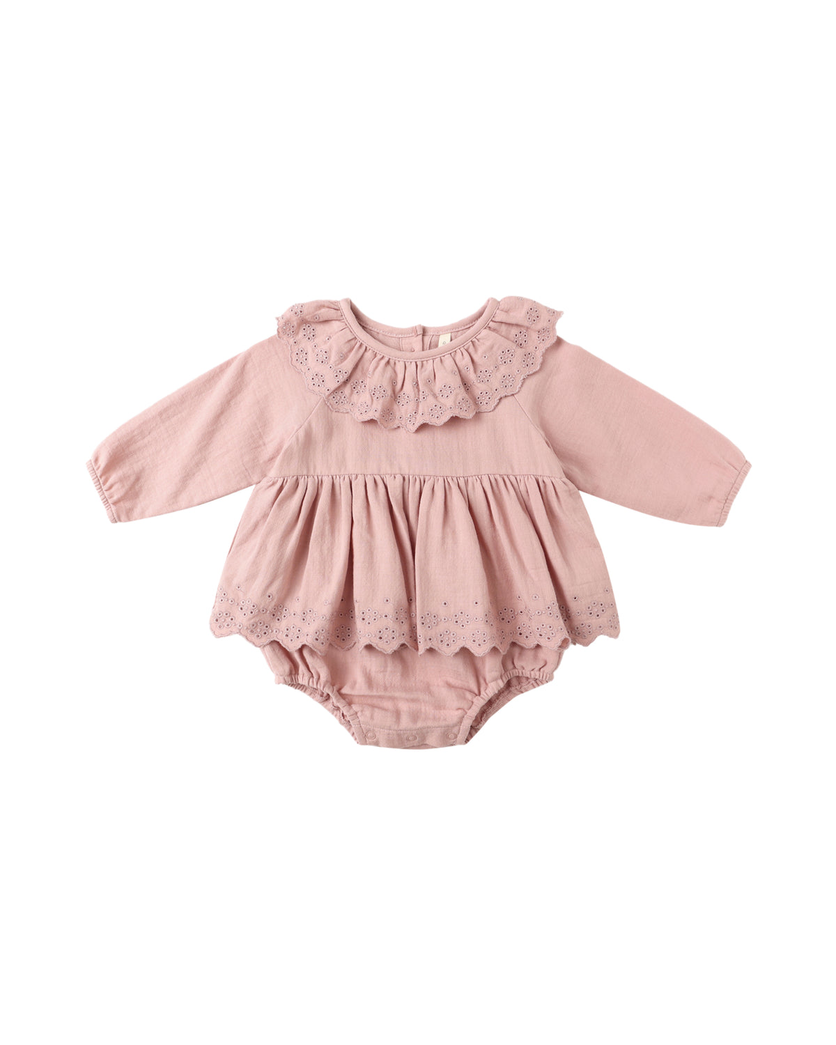 Quincy Mae Thalia Romper / Rose