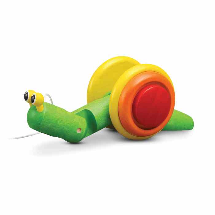 PlanToys Pull-Along Snail