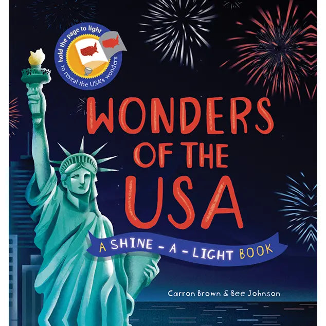 Shine-A-Light Wonders of the USA Book