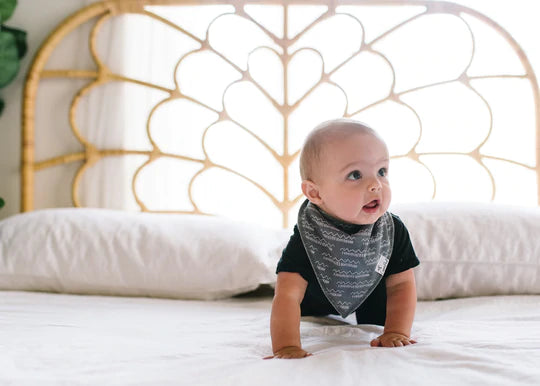 Copper Pearl Bandana Bib / Baja - Geo Print