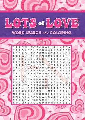 Lots of Love Word Search and Coloring Book
