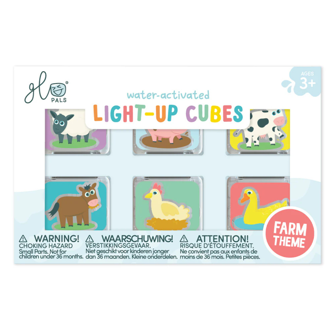 Glo Pals Light-Up Cubes - Limited Edition Farm