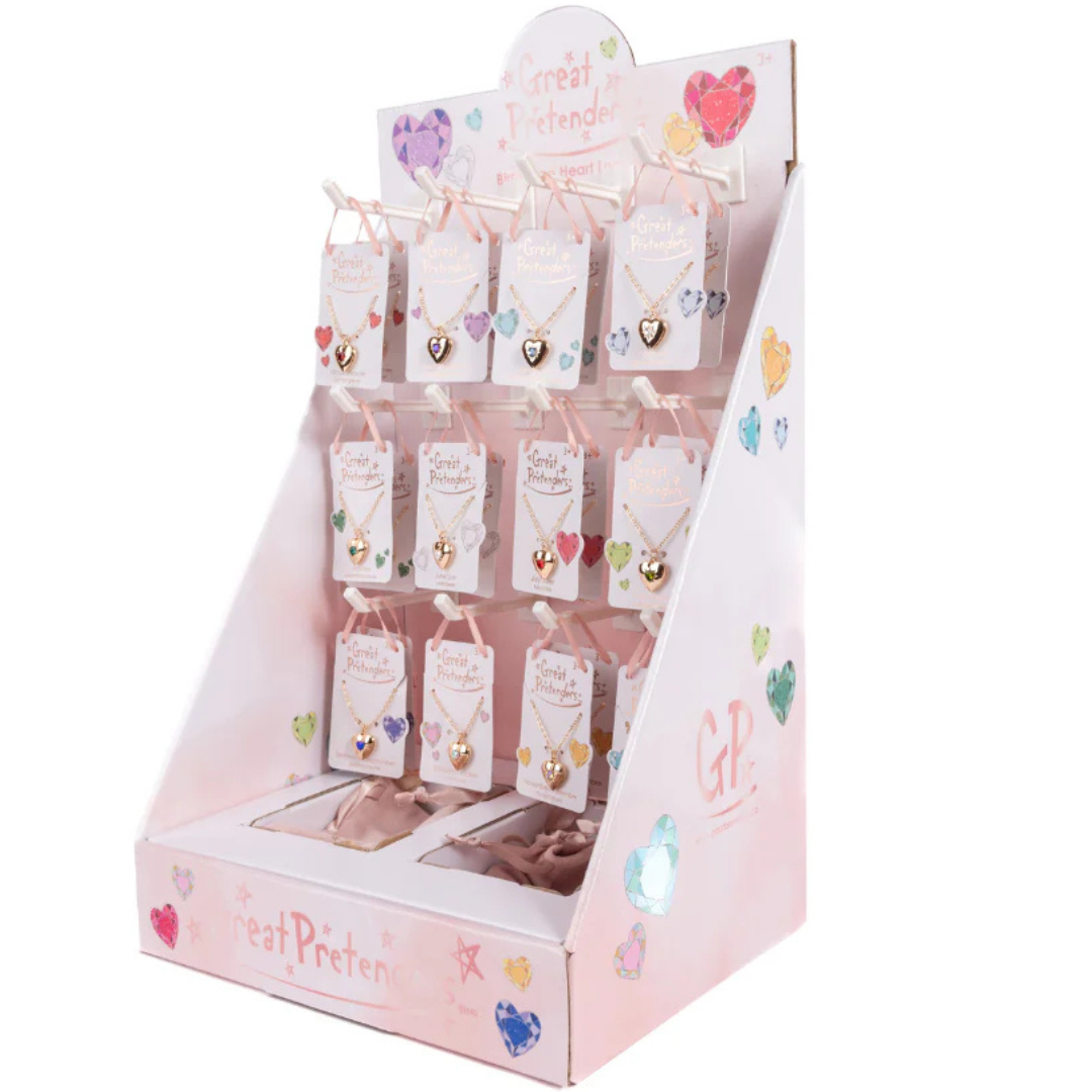 Birthstone Heart Locket