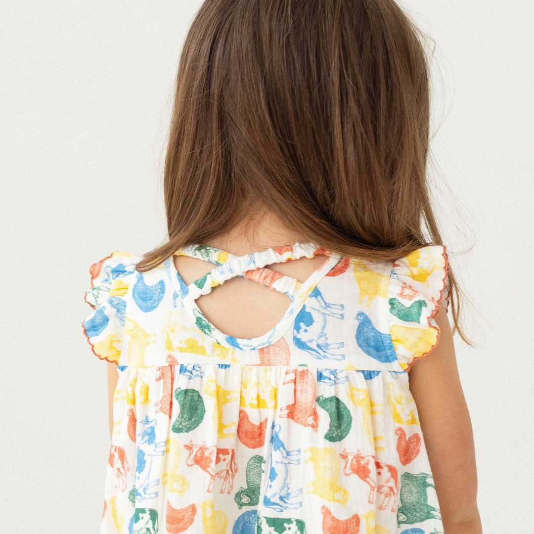 Mabel + Honey Barnyard Babe Dress