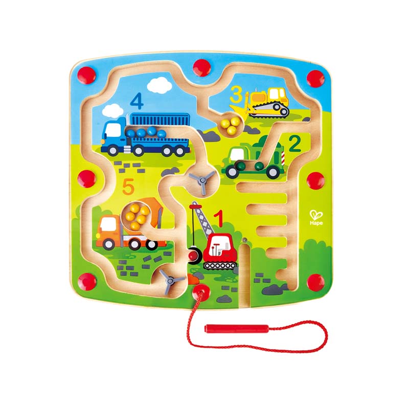 Hape Construction & Number Maze Toy