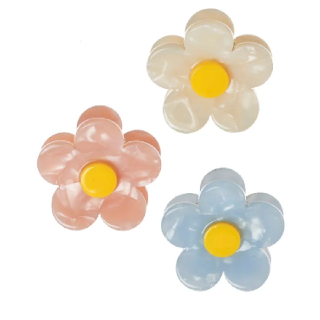 Rockahula Kids Mini Daisy Claw Clips 3 Pack