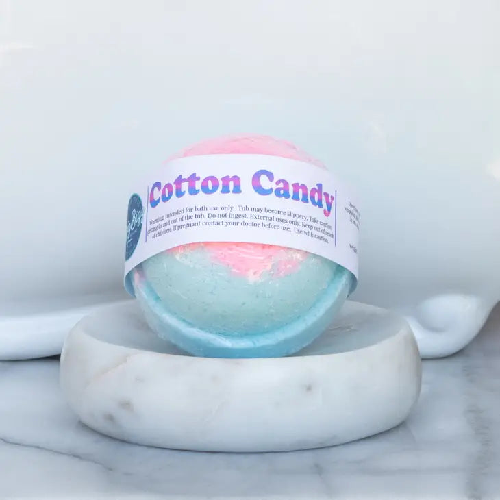 Cotton Candy Bath Bomb