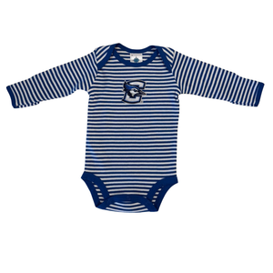 Creighton Bluejays Striped Long Sleeve Bodysuit