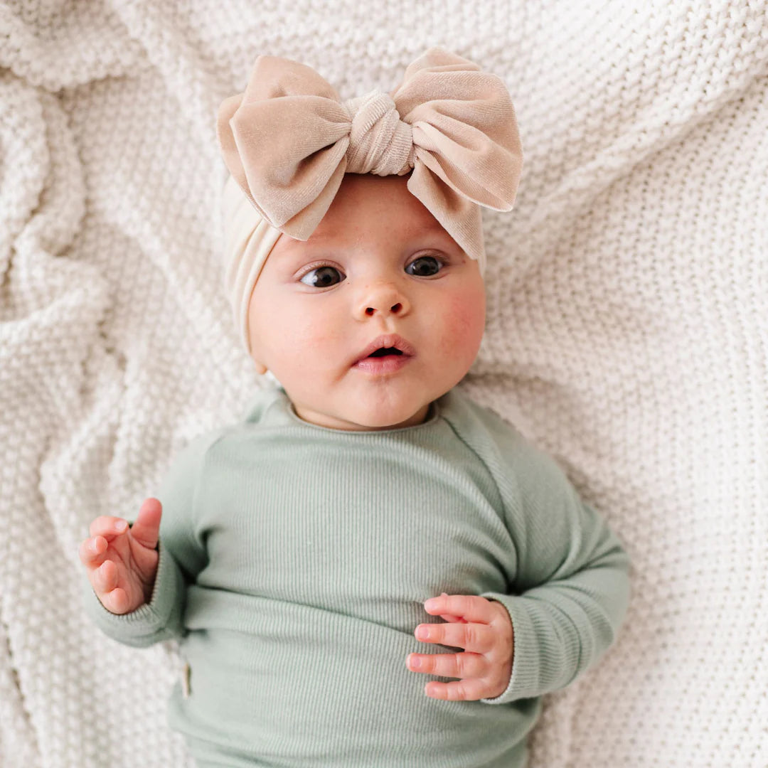 Velvet FAB Headband / Oatmeal
