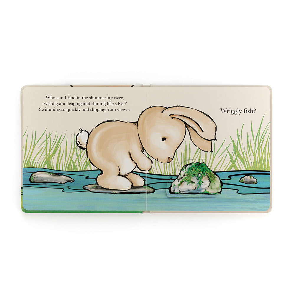 Jellycat Who Can I Find? Board Book