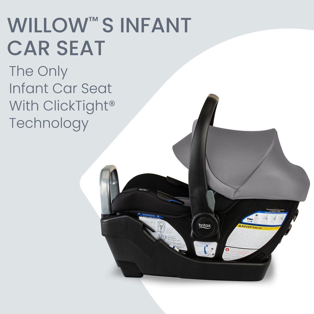 Britax Willow S Infant Car Seat with Alpine Base