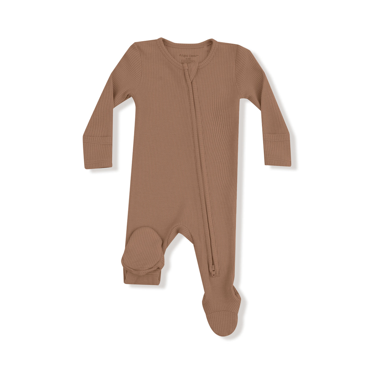 Cinnamon Swirl 2 Way Zipper Footie