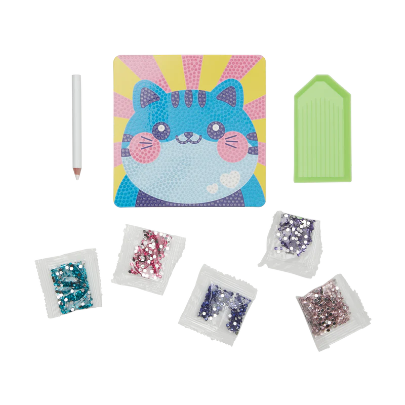 Ooly Razzle Dazzle D.I.Y. Mini Gem Art Kit / Cutesy Cat